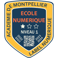 Label numérique de niveau 1 Ecole élémentaire 2023
